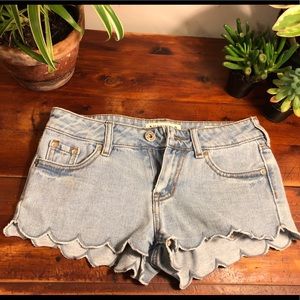 Jean shorts